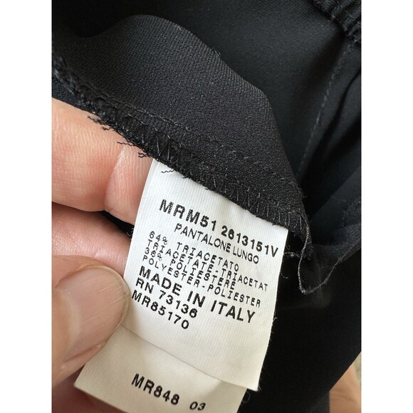Marina Rinaldi Women’s Black Classic Dress Pull On Pants Size 21 US 12 - Picture 3 of 7